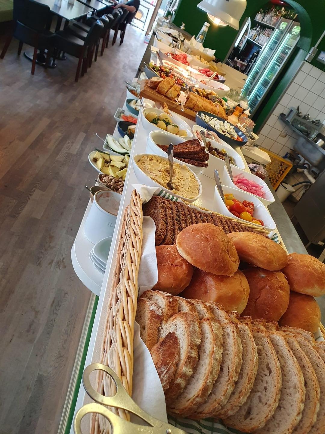 Brunch buffet hos Gastropub-L.A. i Frederikshavn, nær Sæby og Strandby