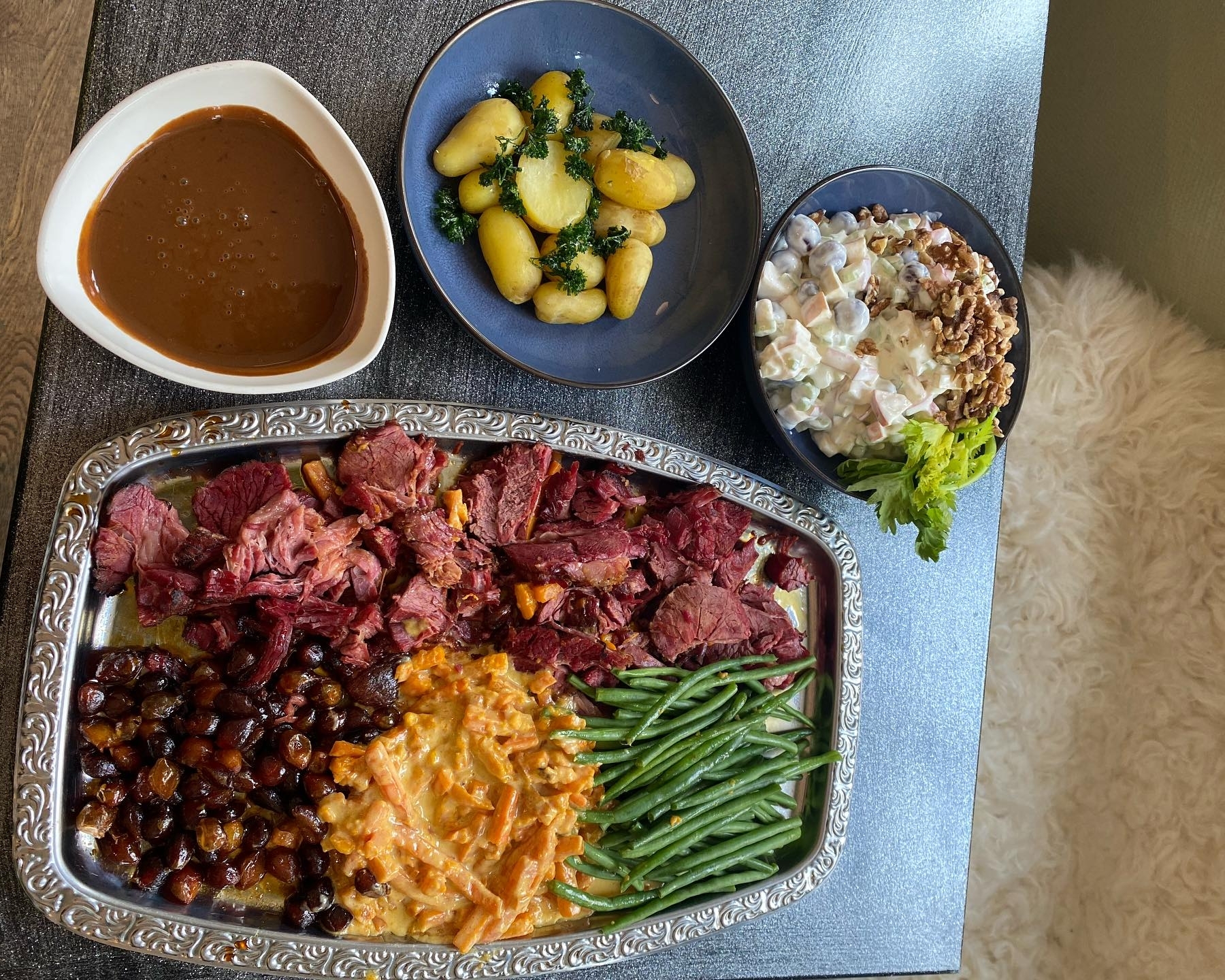 Lækker mad hos Gastro Pub & Café L.A. i Frederikshavn, nær Strandby og Sæby.